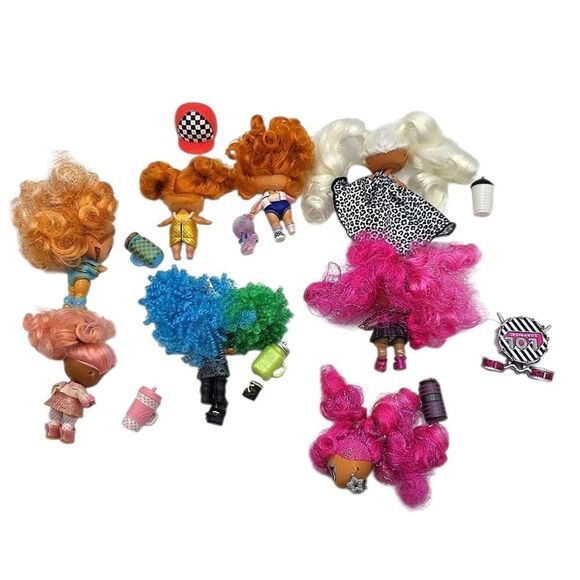 LOL Surprise Hair Goals Tots Dolls Bundle - Picture 12 of 16
